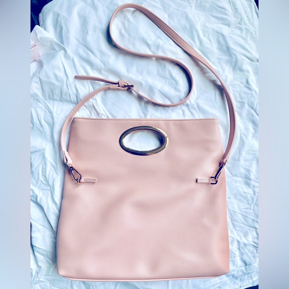 NWOT | Forever New Blush Pink Crossbody / Satchel - Picture 1 of 10